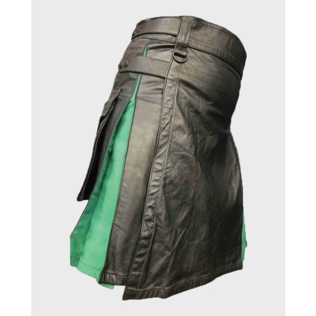 Artisttry Hybrid Leather Kilt
