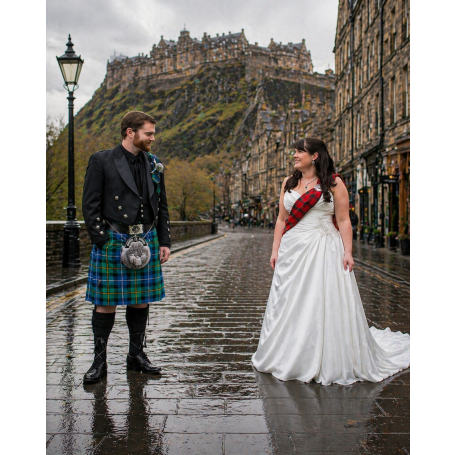 Prince Charlie Wedding Kilt Outfit Premium Package