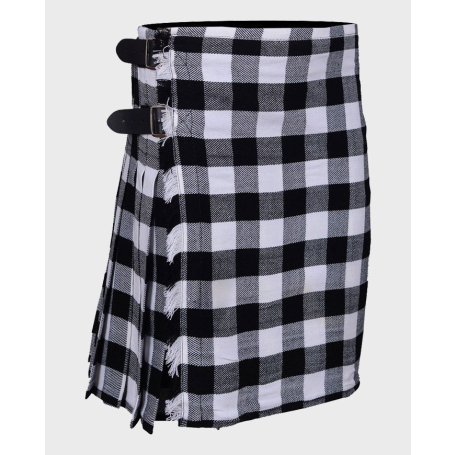 Black and White Tartan