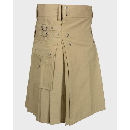 Clan Classic Indigo Utility Kilt with Cargo Pockets