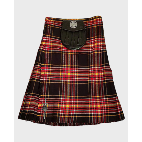 Clan Firefighter Premium Tartan Kilt For Men