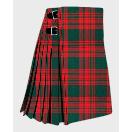 Clan Menzies Green Modern Tartan Kilt