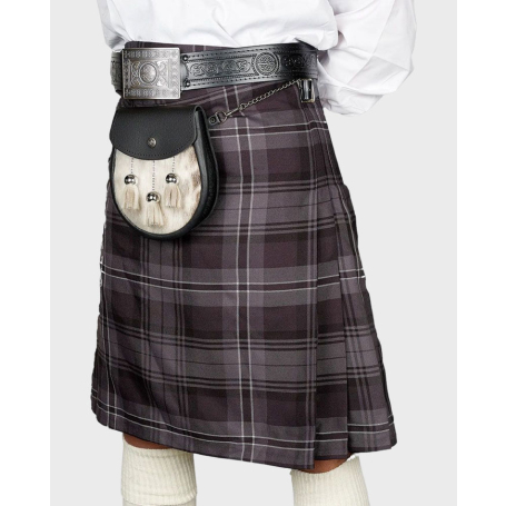 Clan Hamilton Grey Tartan Kilt