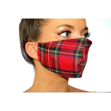 Scottish Tartan Face Mask