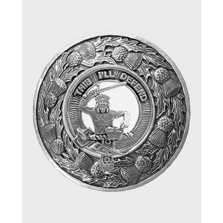 MacFarlane Fly Plaid Brooch