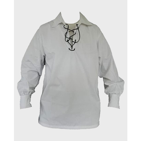 Scottish Mens Jacobite Ghillie Shirts