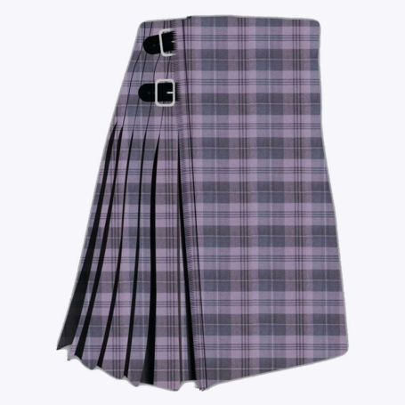 Silver Granite Tartan Kilt