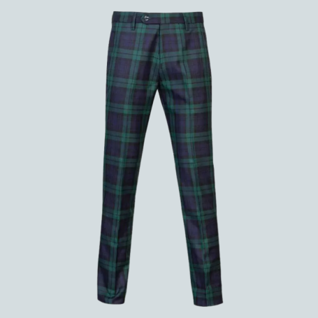 Scottish Tartan Wool Trousers for Men | Highland Dress Pants – True Kilt
