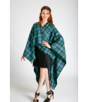 Tartan Ruana Scottish Highland