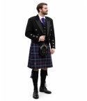 Prince Charlie Modern Kilt Outfit Package for Men