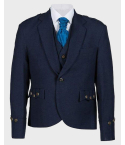 Argyle Tweed Kilt Jacket for Men
