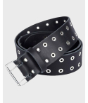 Black Leather Fashion Kilt Belt With Premium Quality