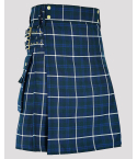 Blue Douglas Tartan Utility Kilt
