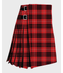 Clan Munro Black And Red Tartan Kilt
