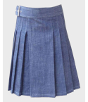 Decent Light Blue Denim Kilt ,,