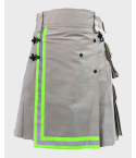 Firefighter Utility Kilt with Stripes Back