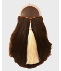 Horsehair Sporran With Highlander Egypt Cantle & Chain,Horsehair Sporran,Egypt Chain