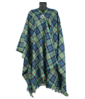 Scottish Tartan Ruana