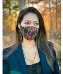 Softest Cotton Tartan Mask