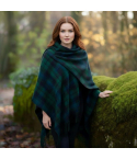 Scottish Wool Tartan Shawl