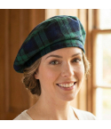 Black Watch Tartan Beret
