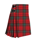MacAuley Red Modern Tartan Kilt