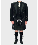 Modern Black Prince Charlie Outfit Package