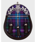 Pride of Scotland Tartan Sporran With Chain