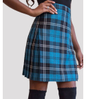 Ramsey Blue Women Tartan Kilt

