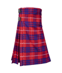 Red Hamilton Modern tartan kilt