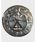 St Andrews Brooch for Fly Plaid