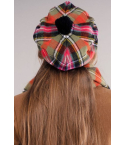 Scottish Tartan Tam O' Shanter Hat 