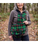 Homespun Tartan Messenger Bag