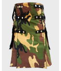 Woodland Camouflage Utility Kilt ,,,